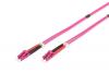Kabel LWL 5m DIGITUS LC/LC 50/125µ Glasfaserkabel