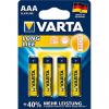 Varta Longlife LR03 AAA Micro 4er Pack