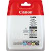 Canon Value Pack CLI-581 Schwarz, Gelb, Cyan, Magenta