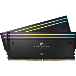 64GB Corsair Dominator Titanium RGB schwarz DDR5 6000 (2x 32GB) - Arbeitsspeicher 