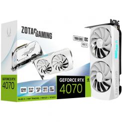 Zotac GAMING GeForce RTX 4070 Twin Edge OC White Edition NVIDIA GeForce RTX 4070 