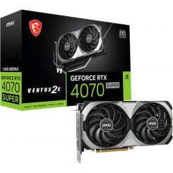 MSI GeForce RTX 4070 Super 12G Ventus 2X OC Grafikkarte 