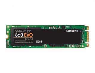 500GB Samsung 860 EVO (MZ-N6E500BW) - M.2 (SATA) SSD 