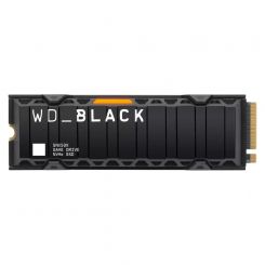 2000GB Western Digital WD_BLACK SN850X NVMe™ SSD mit Kühlkörper 