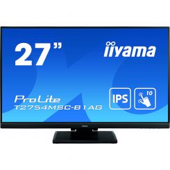 68,6cm (27") Iiyama ProLite T2754MSC-B1AG FullHD Monitor mit Touchscreen 