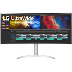 95,29cm (37,5'') LG 38BQ85C-W - UWQHD+ Curved Monitor mit USB-C Power Delivery 90W 