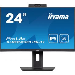 60,5cm (23,8'') Iiyama ProLite XUB2490HSUH-B1 - Full HD 100Hz Monitor mit Webcam 