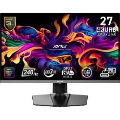67.3cm (26,5") MSI MPG 272URXDE QD-OLED 240Hz OLED Gaming Monitor 