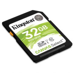 32GB Kingston Canvas Select SDHC Speicherkarte 