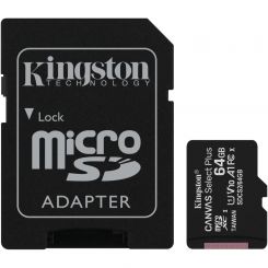 64GB Kingston Canvas Select Plus microSDXC Speicherkarte 