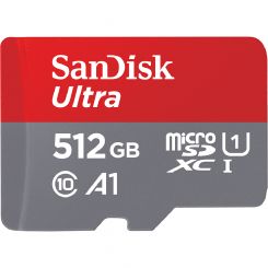 512GB SanDisk Ultra R120 microSDXC Speicherkarte 