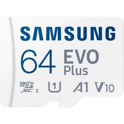64GB Samsung EVO Plus 2021 R130 microSD Speicherkarte 