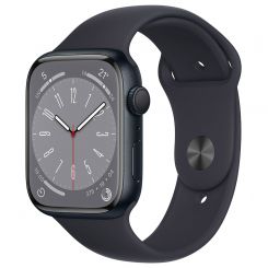 Apple Watch 8 (GPS) 41mm Midnight Aluminium / Sport Band 