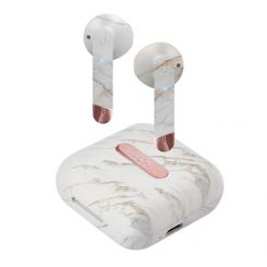 SBS JAZ TWS Hoox Bluetooth In Ear Headset mit Ladecase (Marmoreffekt) 