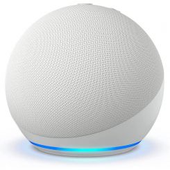 Amazon Echo Dot (5. Generation, 2022) | Smarter Bluetooth Lautsprecher mit Alexa | Weiß 