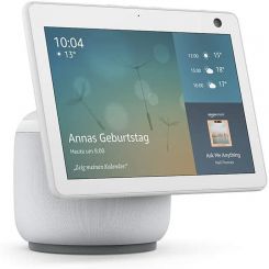 Amazon Echo Show 10 (3. Generation) | Hochauflösendes Smart Display mit Bewegungsfunktion und Alexa, Weiß 