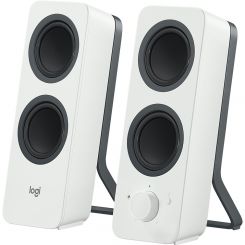 Logitech Z207 - 2.0 Lautsprechersystem für Bluetooth- und Kabelverbindung (weiß) 