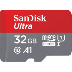 32GB SanDisk Ultra microSDHC Speicherkarte 