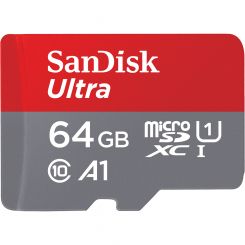 64GB SanDisk Ultra microSDXC Speicherkarte 