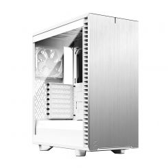 Fractal Design Define 7 Compact - Clear Tempered Glass Midi-Tower Weiß 
