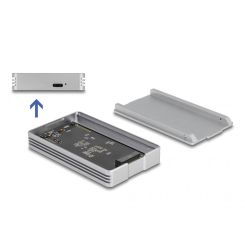 Delock USB4 40 Gbps Gehäuse für 1 x M.2 NVMe SSD - werkzeugfrei 