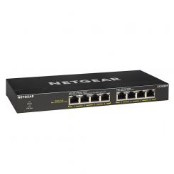 Netgear GS300 8 Port Netzwerk Switch mit 8x PoE+ Ports 