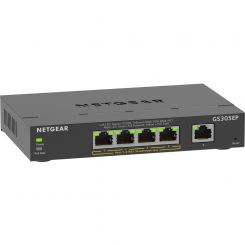 Netgear Plus GS305EP 5 Port Netzwerk Switch mit 4x PoE+ 