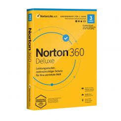 Norton 360 Deluxe (ESD) - 3 Geräte 