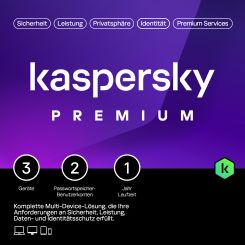 Kaspersky Premium 3 User 1 Jahr PKC (multilingual) (Multi-Device) 