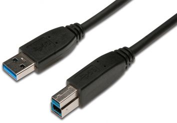 1.5m USB 3.0 Typ A / Typ B Kabel 
