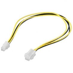 Adapter Kabel 4-pol P4 ATX-Buchse < 4-pol P4 ATX-Stecker 