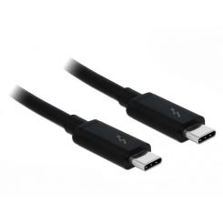 DeLOCK 2m USB-C Thunderbolt 3 Kabel (20Gb/s, 60W PD) 