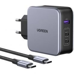 Ugreen Nexode 140W GaN USB-C Wall Charger 3-Ports 