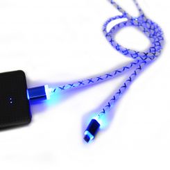 1m USB 2.0 zu Micro-USB Kabel mit Beleuchtung 