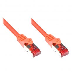 0.15m LAN Netzwerk Cat.6 Orange 