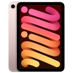 Apple A15 Bionic iPad Mini 6 Gen 8,3 Zoll 64GB Tablet in Rosé mit Mobilfunk (eSIM Unterstützung) LTE 5G - Neuware (Verpackung geöffnet) 