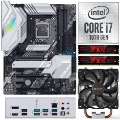 Aufrüstkit Intel Core i7-10700K (8x 3,8GHz) + 16GB RAM + ASUS Prime Z490-A Mainboard 