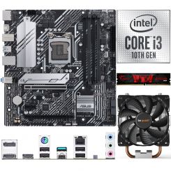 Aufrüstkit Intel i3-10100 (4x 3,6GHz) + 8GB RAM + ASUS Prime B560M-A Mainboard 