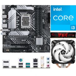 Aufrüstkit Intel Core i3-12100 + 8GB RAM + ASUS Prime B660M-A WIFI D4 Mainboard 