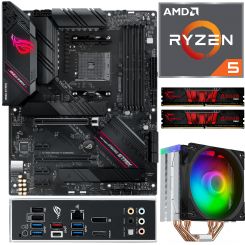 Aufrüstkit AMD Ryzen 5 5500 + 16GB RAM + ASUS ROG Strix B550-F Gaming Mainboard 