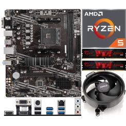 Aufrüstkit AMD Ryzen 5 5600G + 16GB RAM + MSI A520M Pro Mainboard 