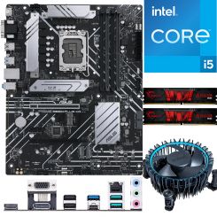 Aufrüstkit Intel i5-13400 (6x 2,5GHz, 4x 1,8GHz) + 16GB RAM + ASUS Prime B660 Plus D4 Mainboard 