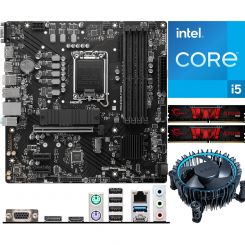 Aufrüstkit Intel i5-13400 (6x 2,5GHz, 4x 1,8GHz) + 16GB RAM + MSI PRO B760M-P DDR4 Mainboard 