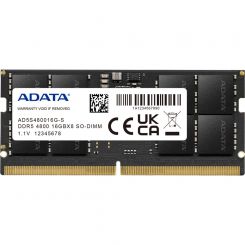 16GB ADATA AD5S480016G-S DDR5 4800 (1x 16GB) Notebookspeicher 