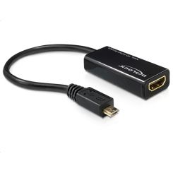 Adapter MHL Micro USB Stecker > HDMI Buchse 