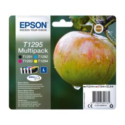 Epson T1295 Tintenpatrone Multipack - Schwarz, Gelb, Cyan, Magenta 