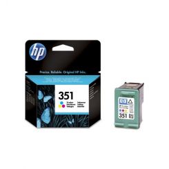 Hewlett Packard 351 - CB337EE Tintenpatrone Gelb, Cyan, Magenta 