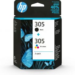 HP Druckkopf mit Tinte 305 schwarz/farbig 