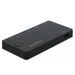 DeLOCK 2-fach HDMI/USB-C KVM-Switch 