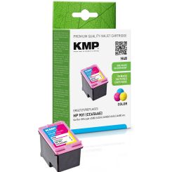 KMP Druckerpatrone ersetzt HP 901, CC656AE Kompatibel Cyan, Magenta, Gelb H48 1711,4560 